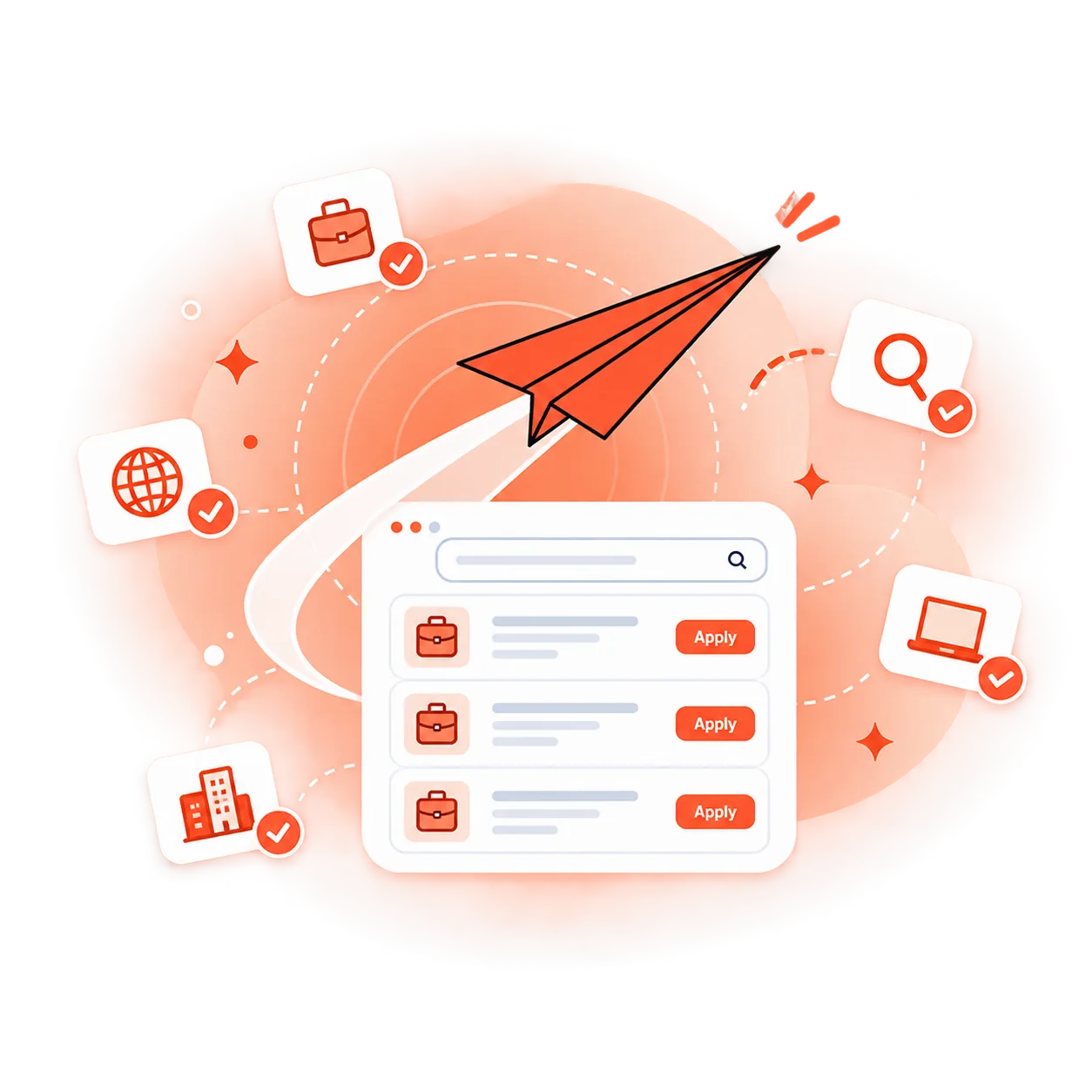 All jobs in one place with LaunchBae job search